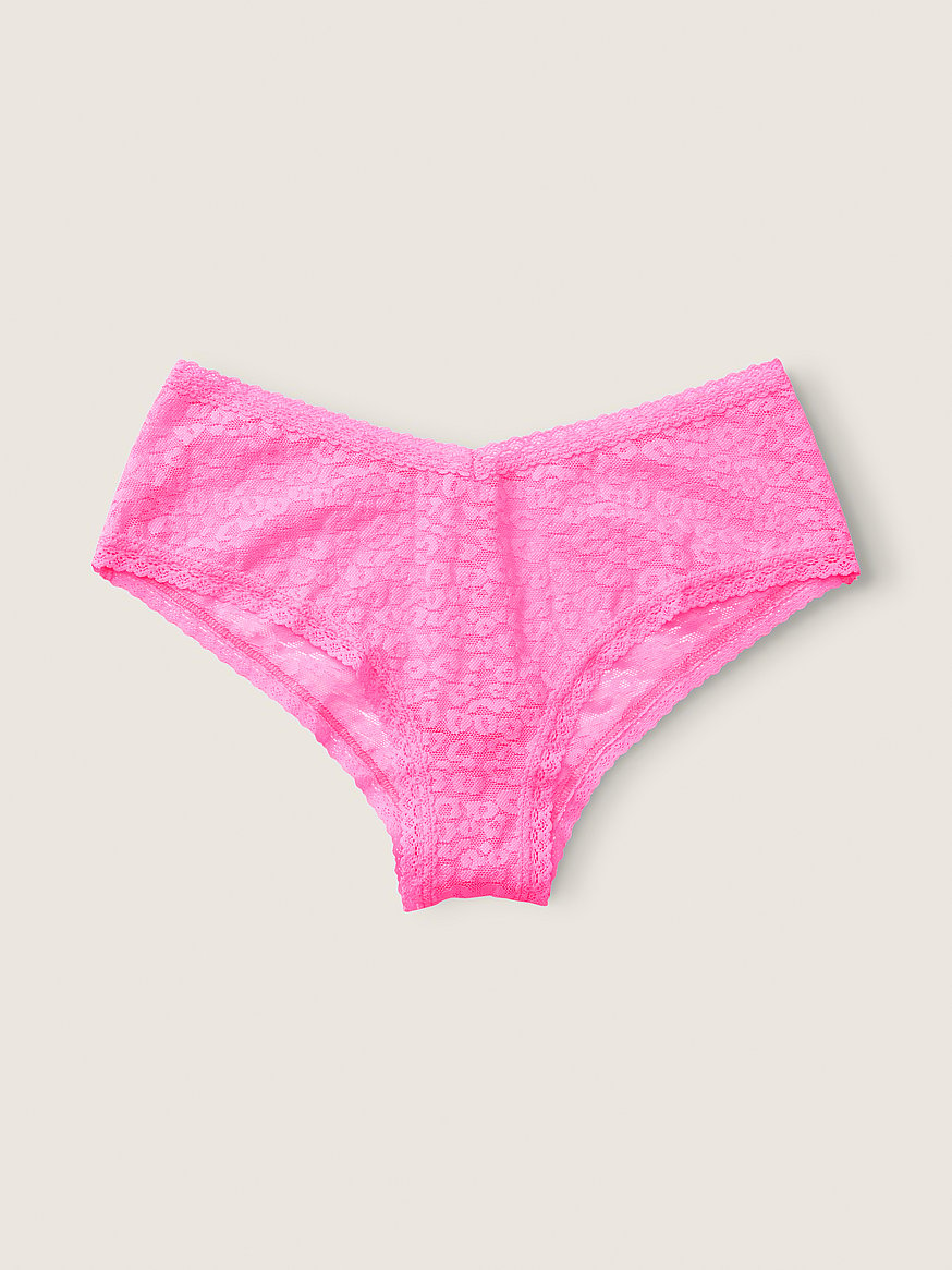 Pink Wear Everywhere Lace Cheekster Panty