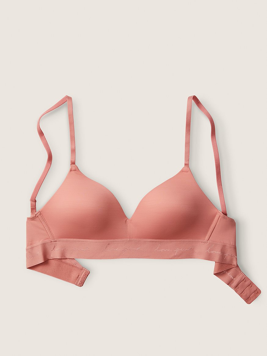 38C - Victoria's Secret » Pink Wear Everywhere Lightly Lined Br