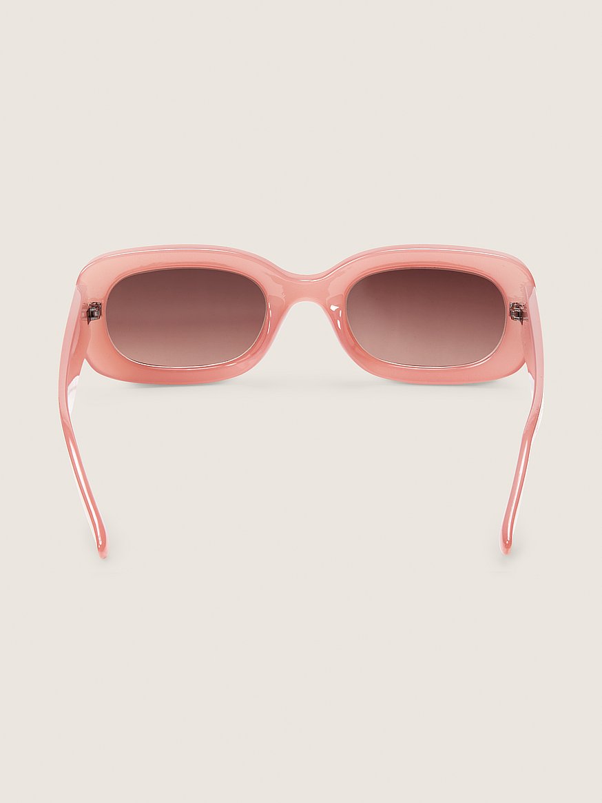 Small Rectangle Sunglasses Mens Womens Square Thin Retro 90's Vintage  Fashion | eBay