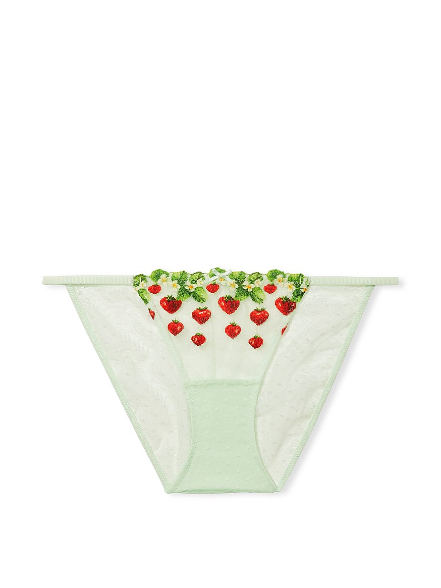 Set: Strawberry Print Bra + Strawberry Print Panties