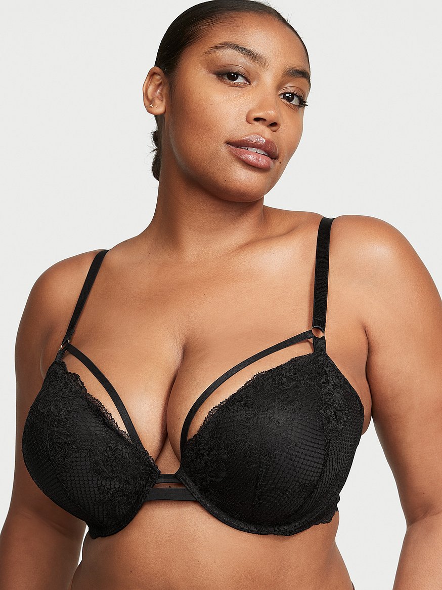 victoria secret fishnet bralette