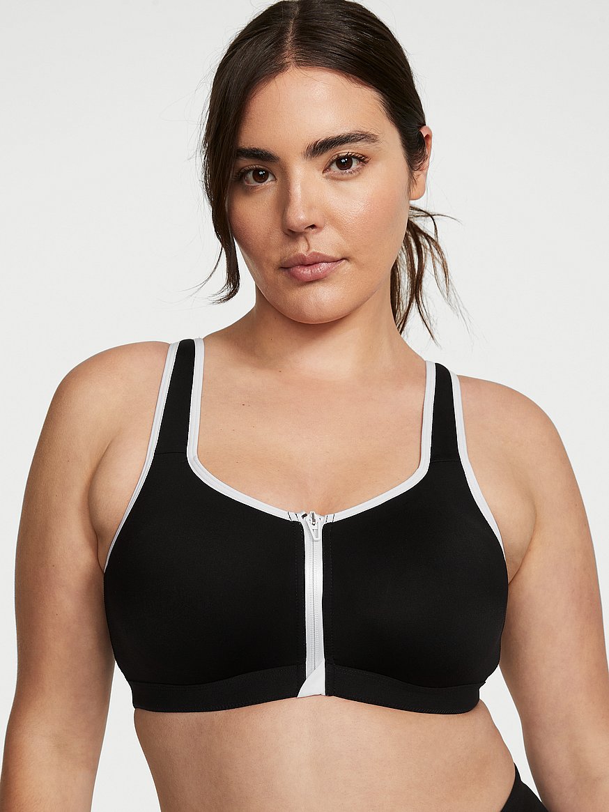 Victoria's Secret The Player Lace-Up Sports Bra ($25) ❤ liked on