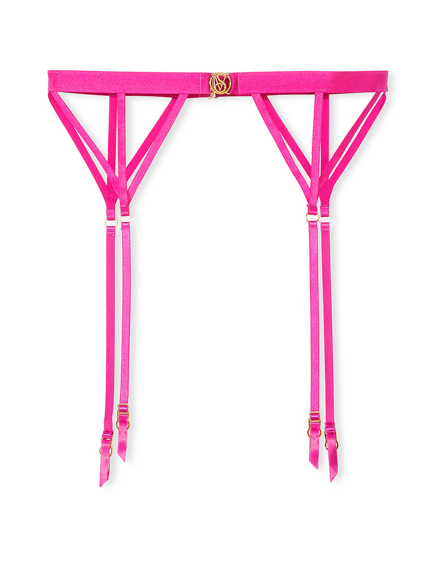 pink garter belt Buy Icon by Victoria's Secret Strappy Logo Garter Belt, Fuchsia Frenzy -  Order Garters online