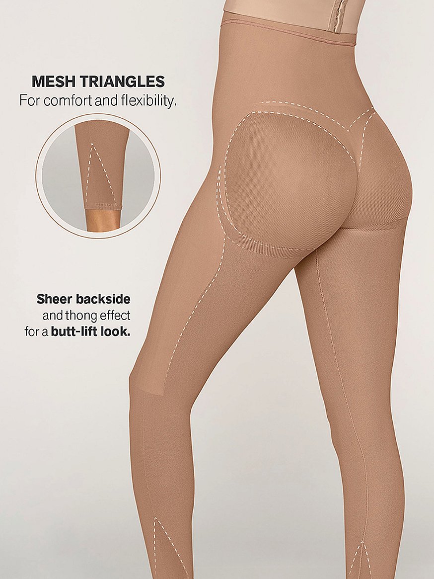 Marilyn Body Shaper Thong High Waist Control Top Pantyhose : :  Clothing, Shoes & Accessories