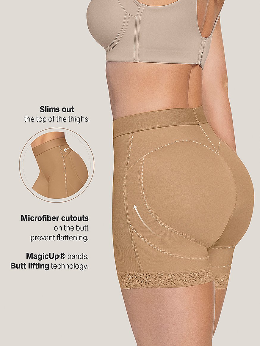 SVS ONLINE High Waisted Body Shaper Shorts Shapewear for Women Tummy  Control Thigh Slimming Technology (Free Size)