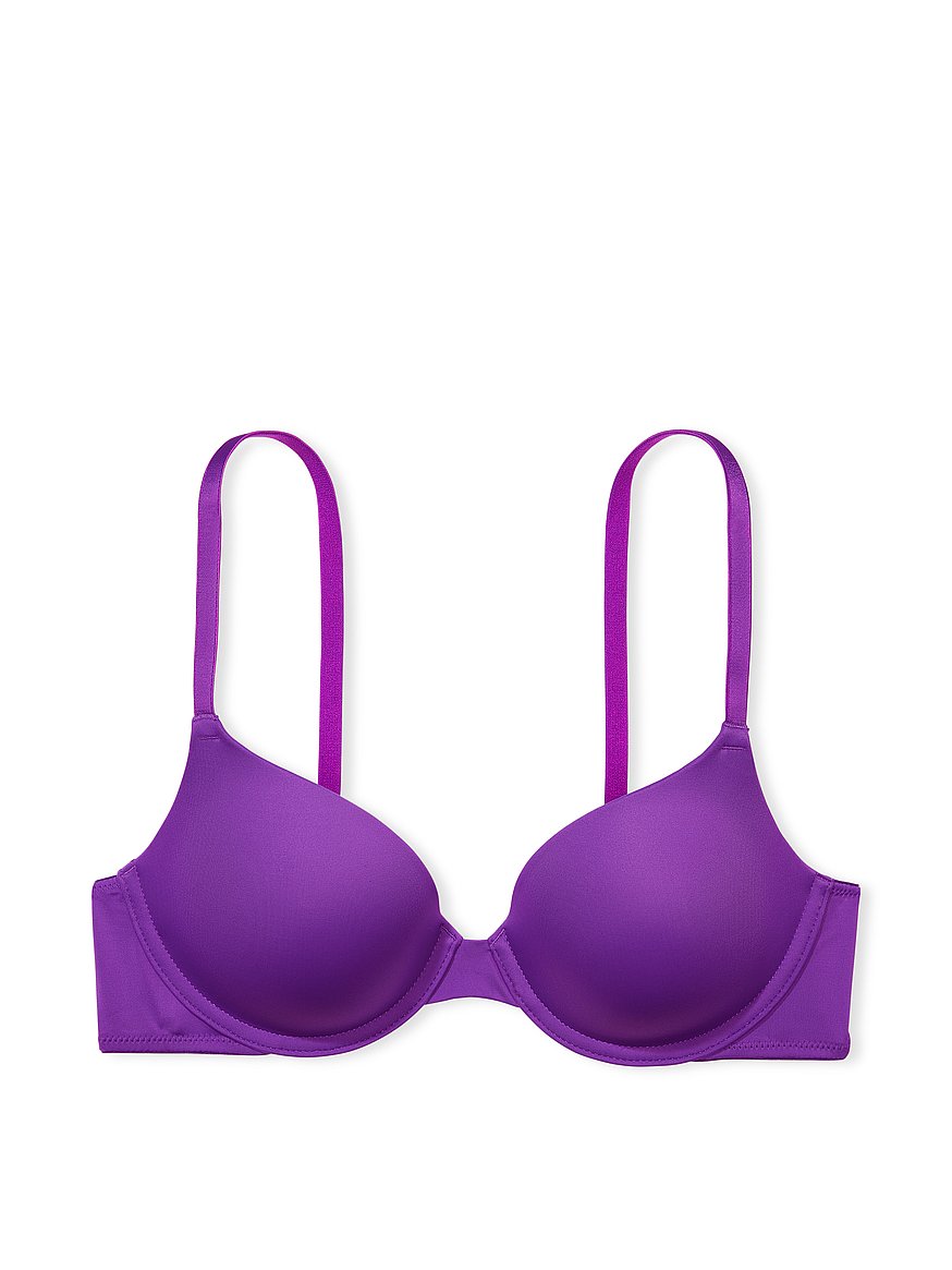 Victoria's Secret Pink Wear Everywhere Push-Up Bra, Black Mini Logo, 90E:  Buy Online at Best Price in Egypt - Souq is now