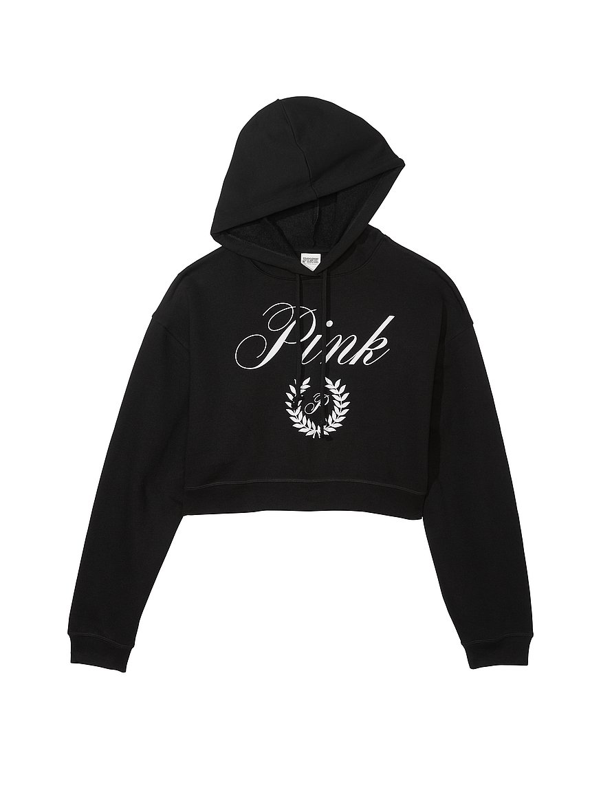 Buy Everyday Fleece Cropped Hoodie - Order Hoodies & Sweatshirts online  5000009463 - PINK US