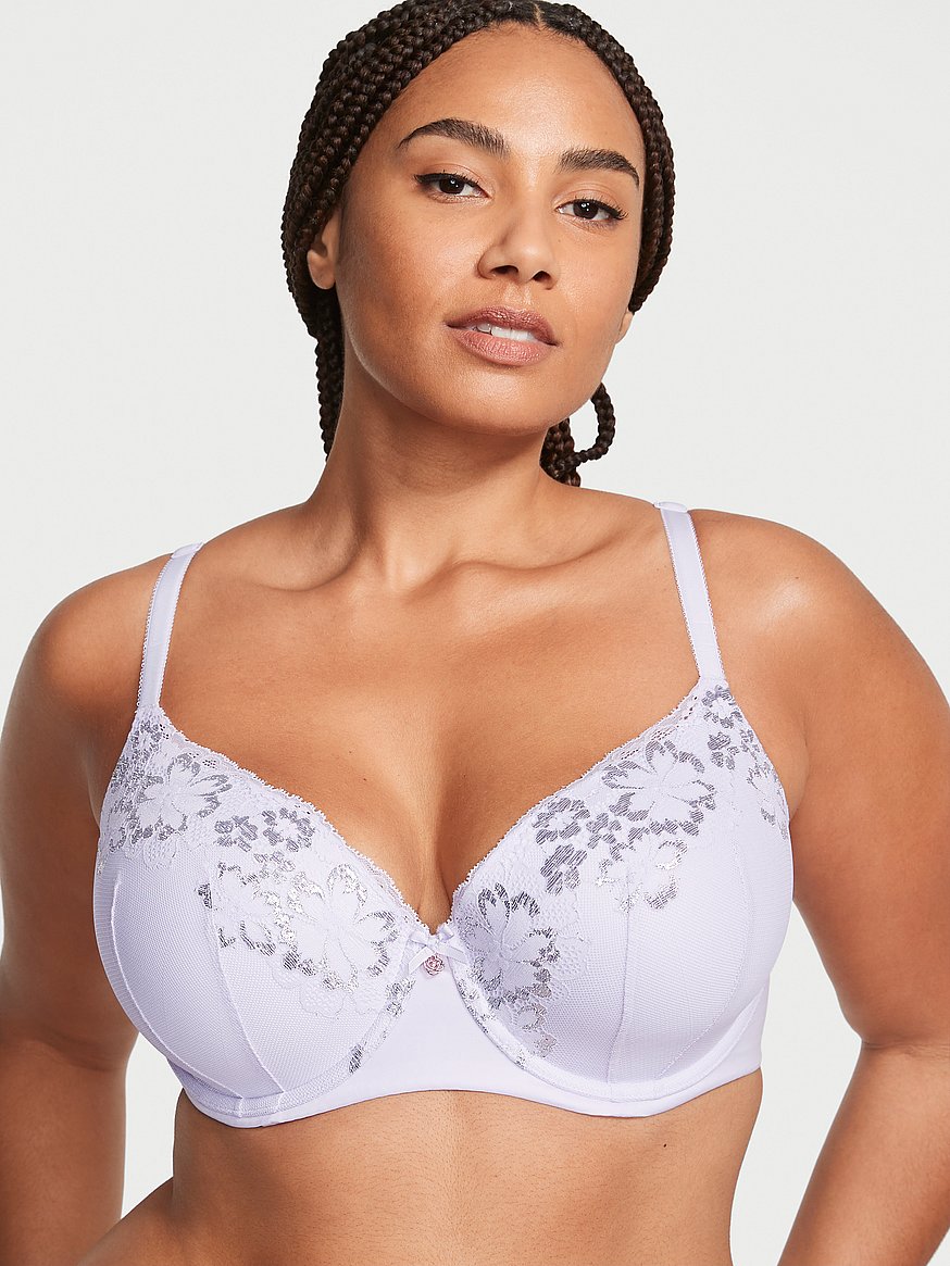 Buy White Recycled Lace Full Cup Comfort Bra 38DD, Bras