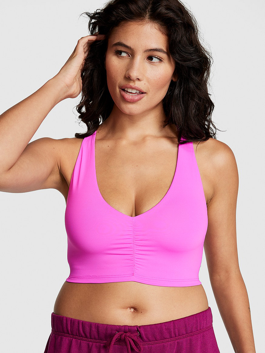The 360 Collection Unlined Bralette - Bras - PINK