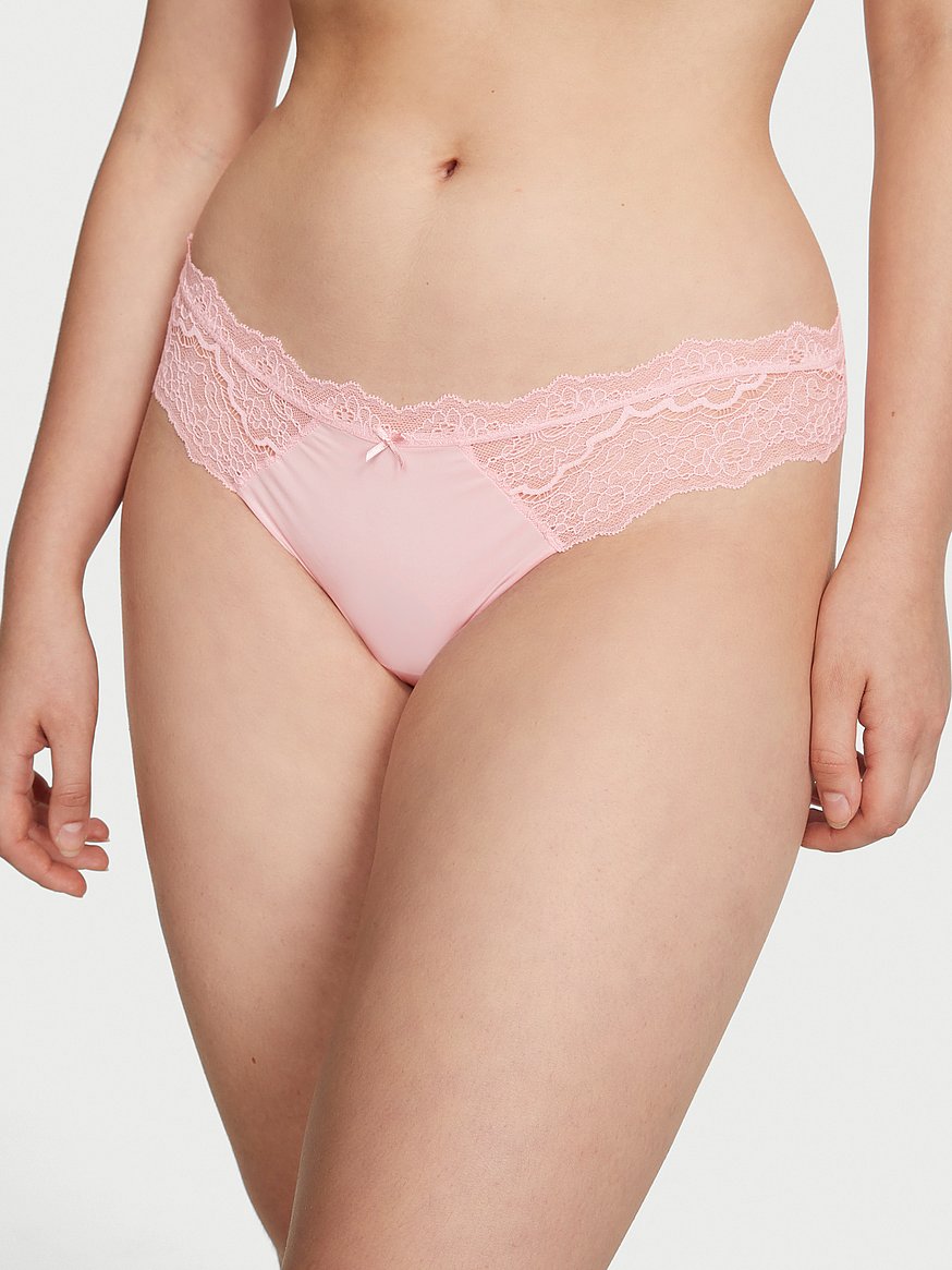 Buy Lace Trim Thong Panty - Order Panties online 5000000029 - Victoria's Secret US