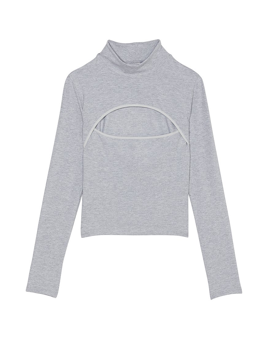 victoria secret long sleeve crop top