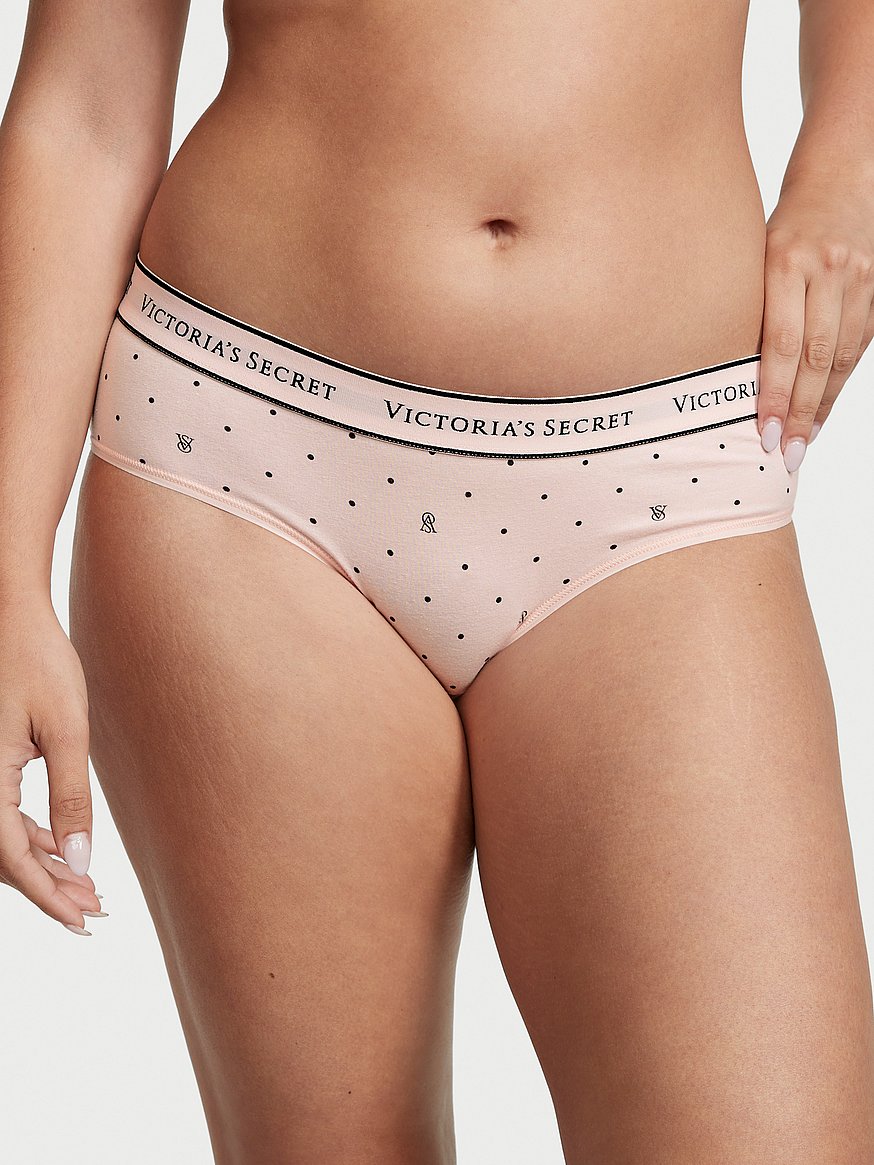 Victoria's Secret Cotton Hiphugger Panty Pack, Logo Banded Waistband,  Underwear for Women (XS-XXL), Spring Mix, Medium : : Clothing,  Shoes & Accessories