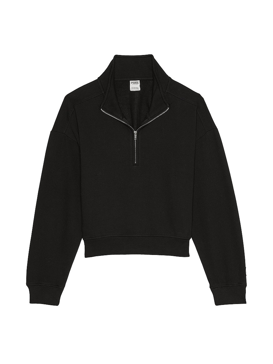 Buy Premium Fleece Half-Zip Sweatshirt - Order Hoodies & Sweatshirts online  1123462000 - PINK US