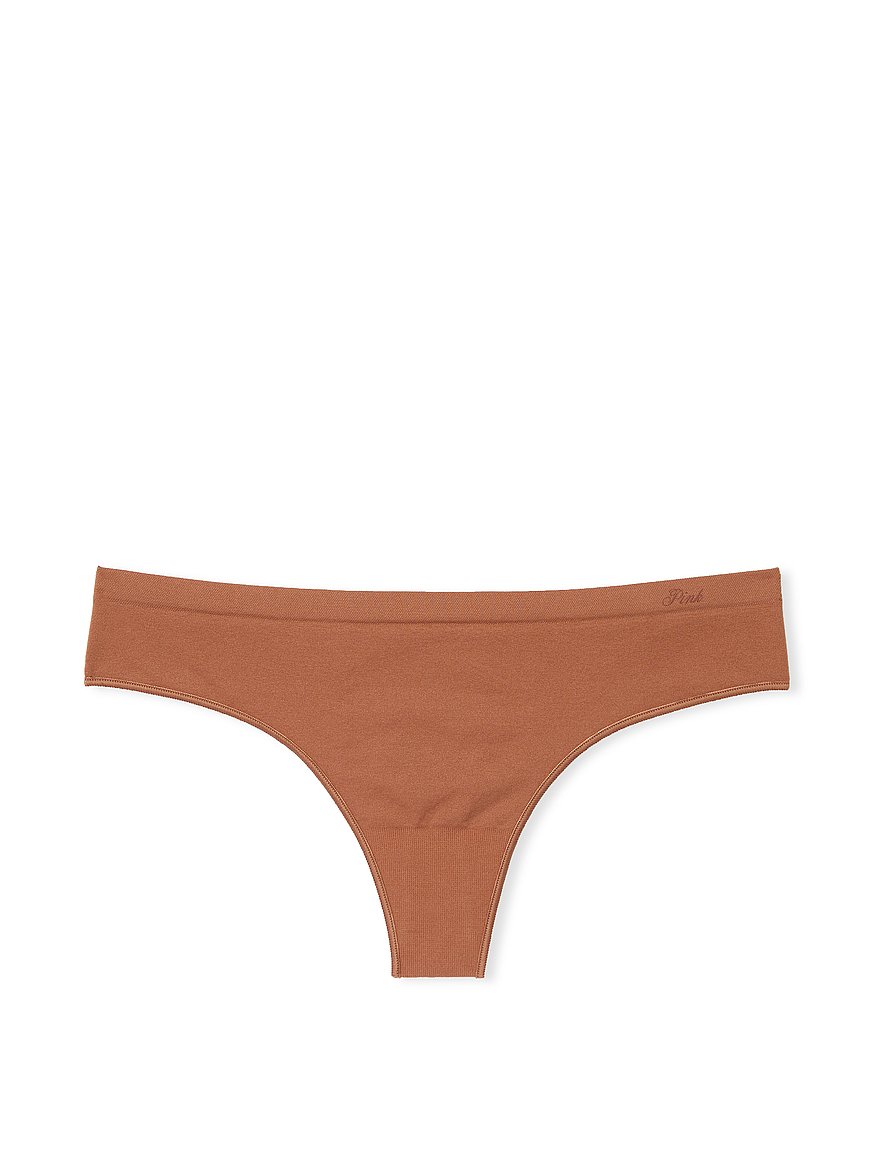 Buy Men's Brief Seamless Low-rise Thong Underwear Nude XXL Online