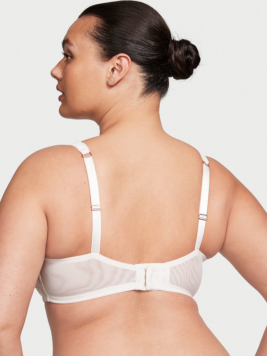 Buy White Recycled Lace Full Cup Comfort Bra - 32D, Bras