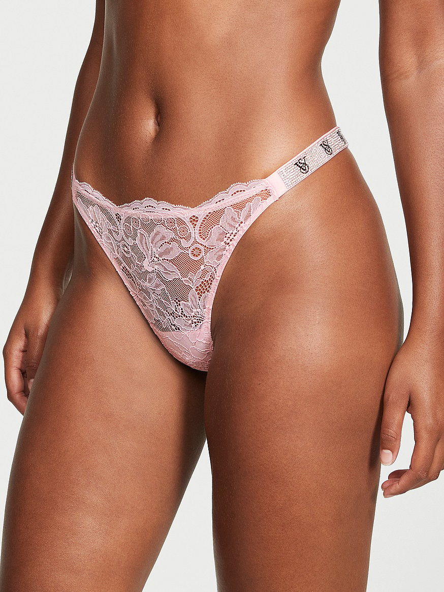 Shine Strap Thong Panty  Victoria's Secret Australia