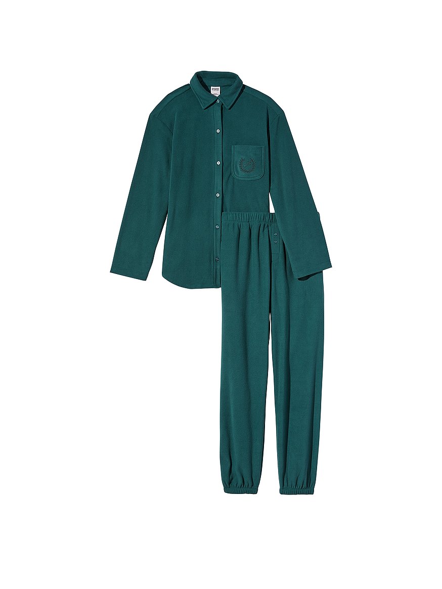 Buy Polar Fleece Jogger Pajama Set - Order Pajamas Sets online 1123610300 -  PINK US