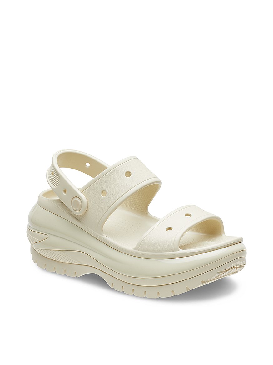 サンダル crocs CLASSIC MEGA CRUSH CLOG 27cm Crocs Classic Mega Crush Clog - Bone | Journeys
