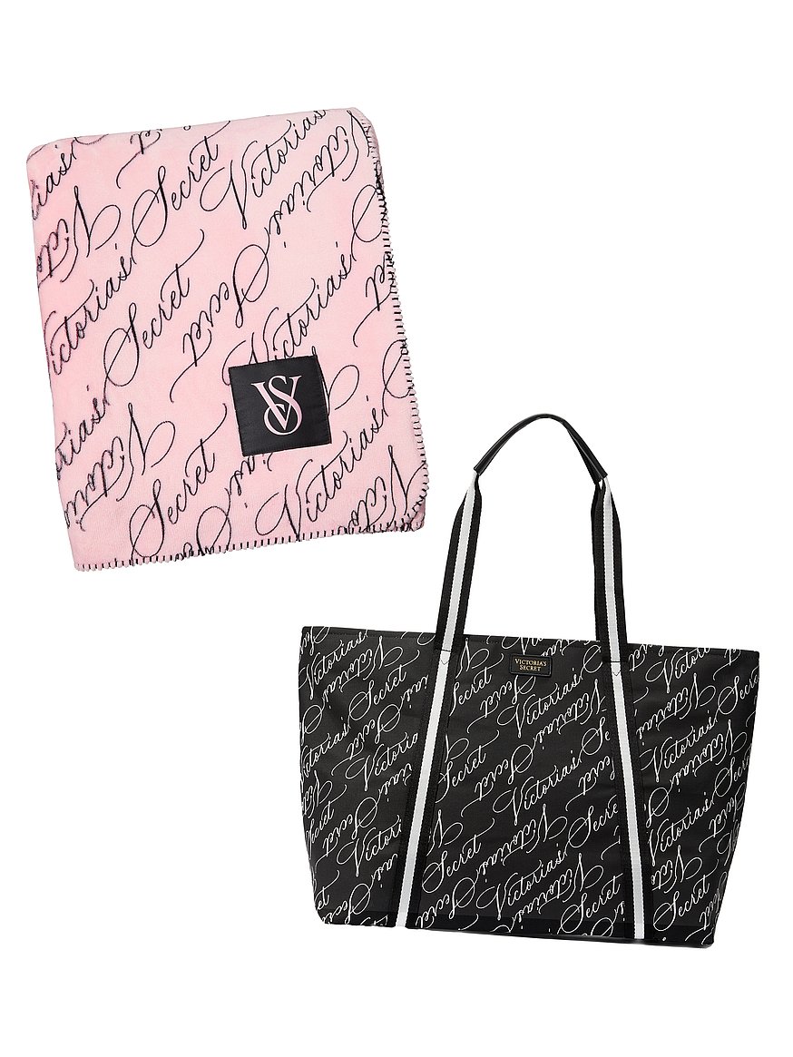 Weekender Tote Bag + Cozy Blanket - Accessories - Victoria's Secret