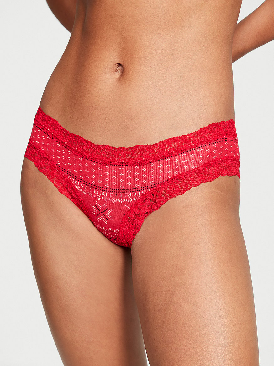Buy Victoria's Secret Lace Waist Cotton Cheeky Panty from Next Ireland
