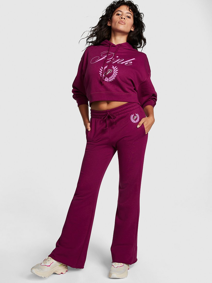 Extra-Credit Flare Pants - PINK