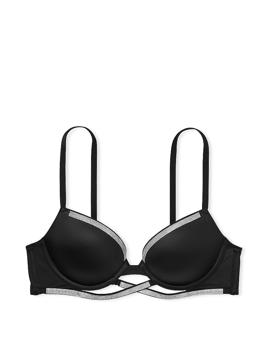 PINK - Victoria's Secret Victoria's Secret PINK Scoopneck Push-up Bra 34D  Size 34 D - $14 (79% Off Retail) - From Katie