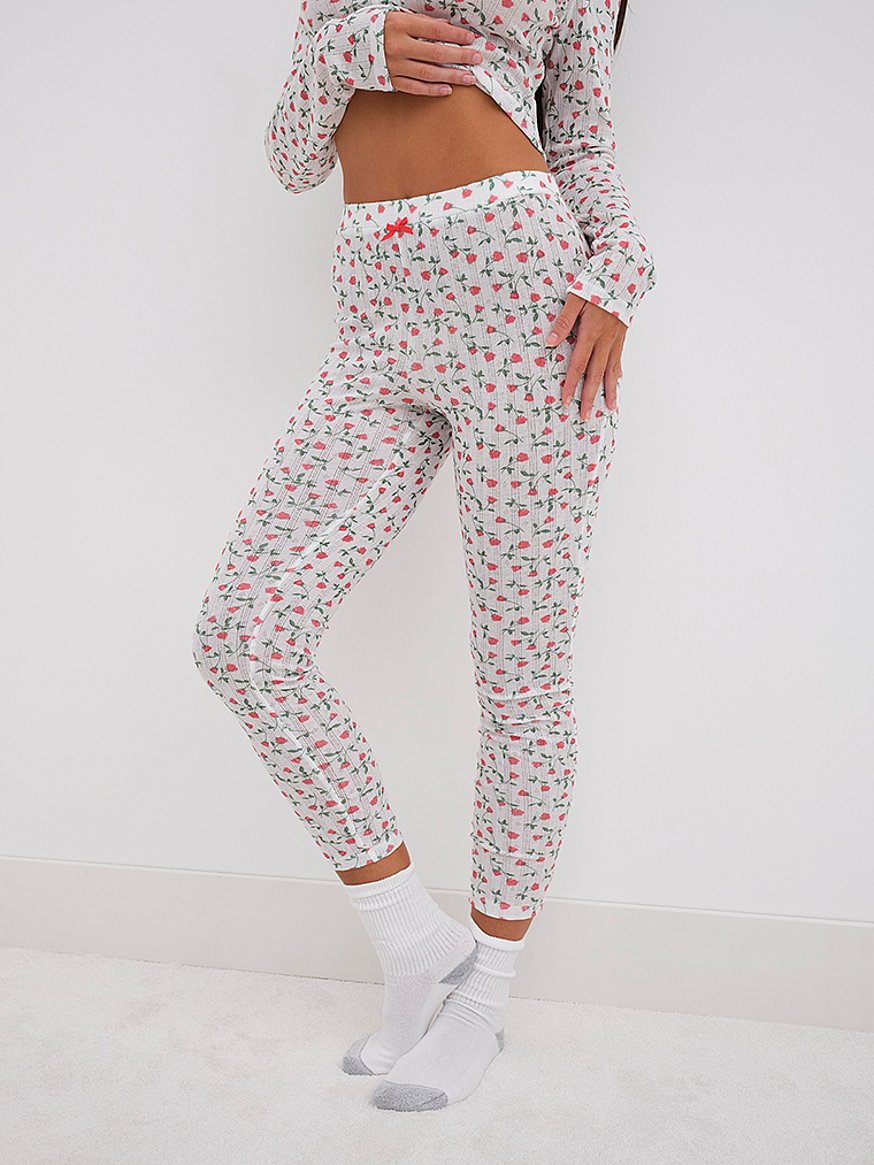 Buy Pointelle Long-Sleeve Sleep Set - Order Pajamas Sets online 1123593000  - Victoria's Secret US