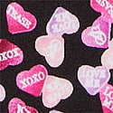 Black Candy Hearts