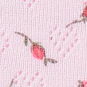 Pink Bubble Ditsy Floral Pointelle