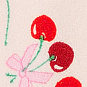Pixie Pink Ditsy Cherry Print
