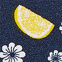 Noir Navy Lemon Blossoms