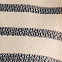 Ivory/Navy Stripe