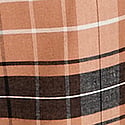 Toffee/Coconut White Bold Plaid