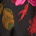 Rose/Black Floral