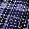 Nior navy plaid