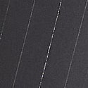 Grey lurex pinstripe