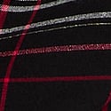 Black/Vs White/Red Yd Plaid