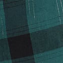 Deep Forest/ Black Plaid