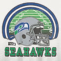 Vintage White - Seahawks