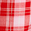 Bright Vermillion/pink Lollipop Plaid