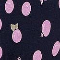 Navy Blueberry Print