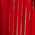 Red Lacquer/Lipstick Yd Stripe
