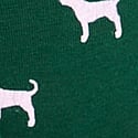 Jaguar Green Dog Print