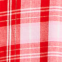 New Bright Vermillion/pink Lollipop Plaid