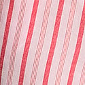 Dollhouse/ Bright Vermillion Stripes