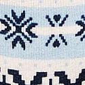 Blue Fairisle Print