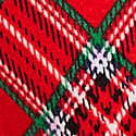 Red Plaid Print