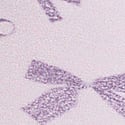 Purple Whisper Lace Bow Print