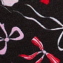 Black Bow Print