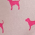 Pink Tulip Dog Print